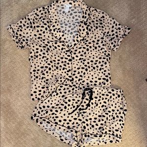 Cheetah print Pajama set